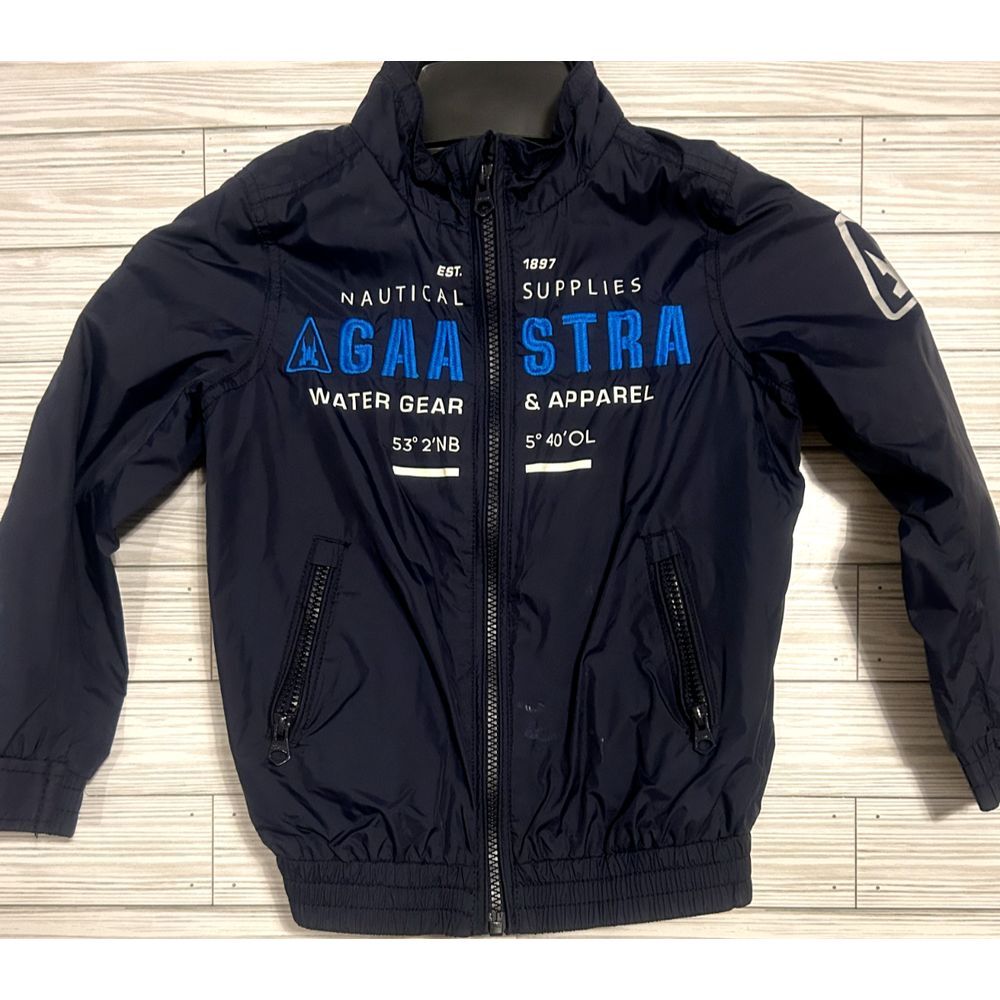 Gaastra Youth Boys‎ Windbreaker Jacket Navy Blue Size 5 nautical supplies water